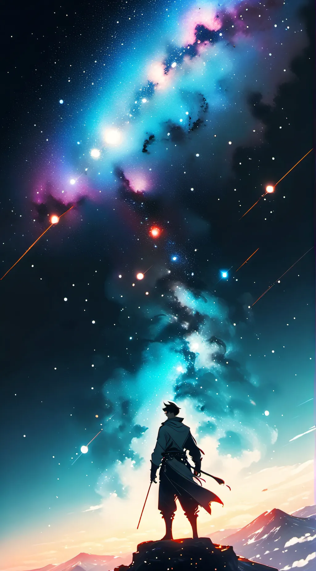 ai character: star god background