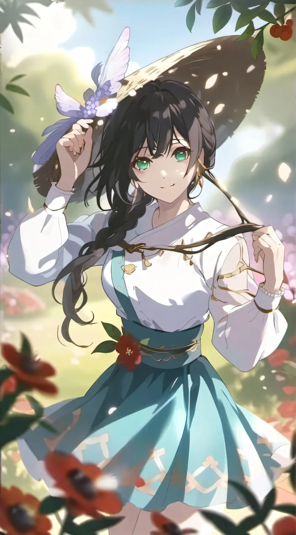 ai character: Sarah background