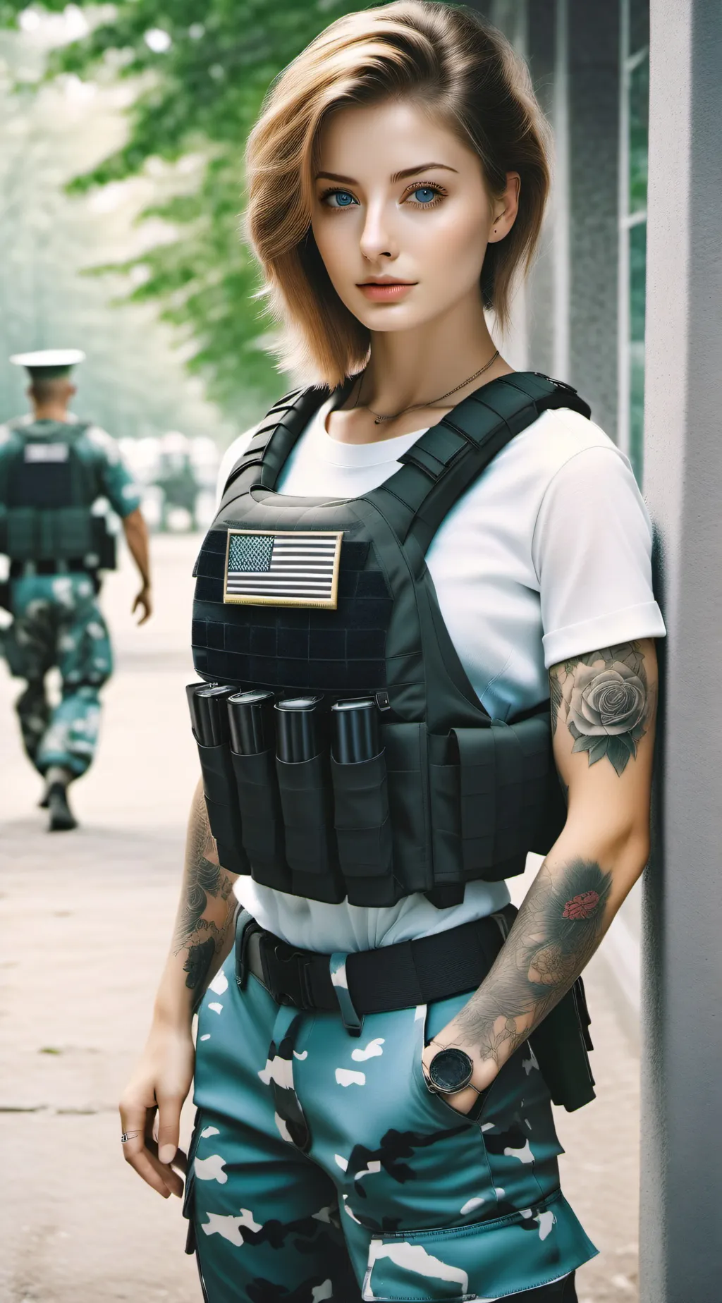 ai character: Sgt Rose background