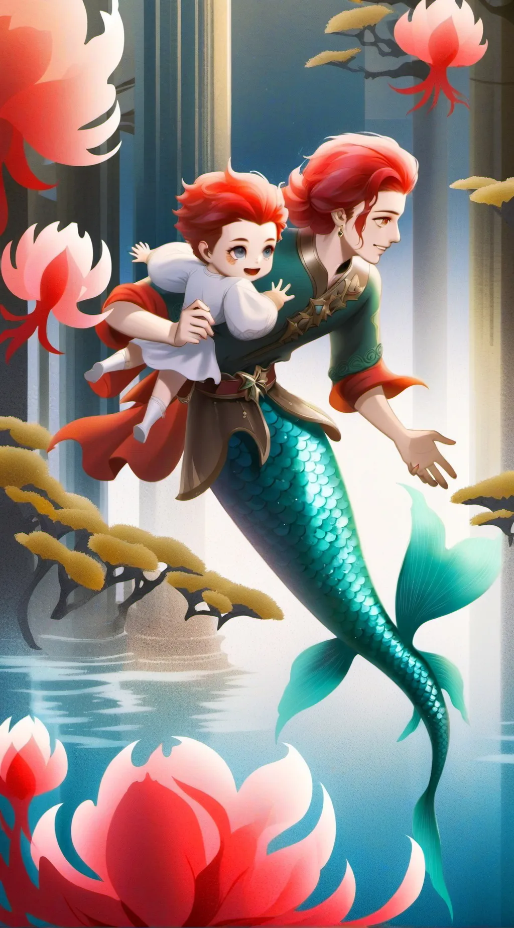 ai character: * Seaside your Husband* Norick* your Baby* background