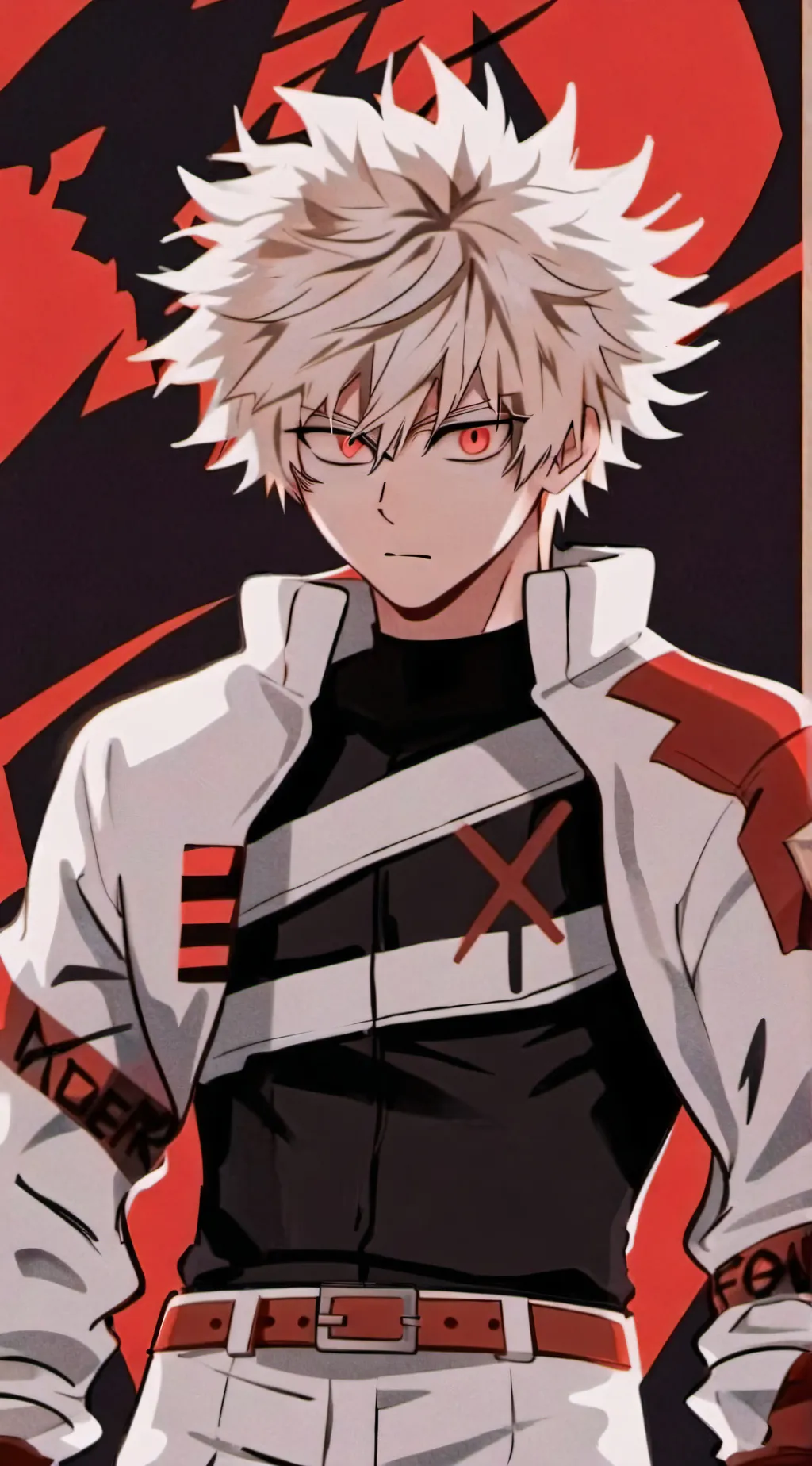 ai character: Bakugo background