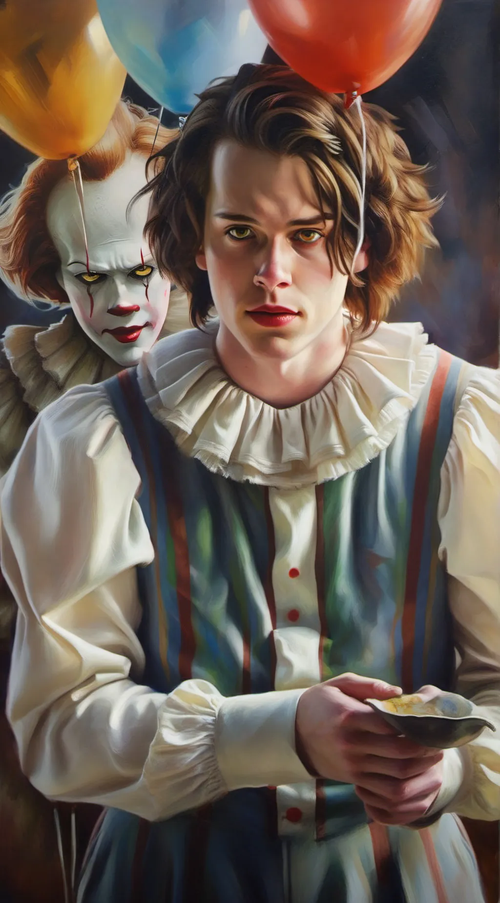 ai character: PatrickHockstetter background