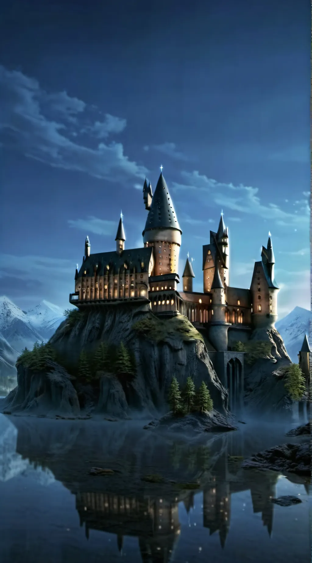 ai character: Hogwarts background