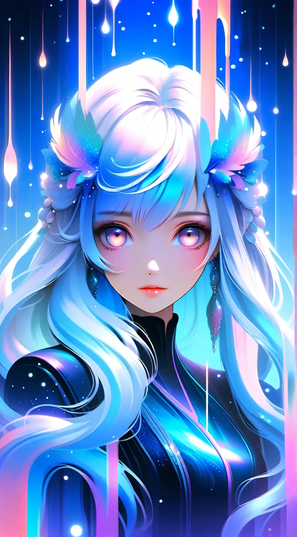 ai character: Ebony background