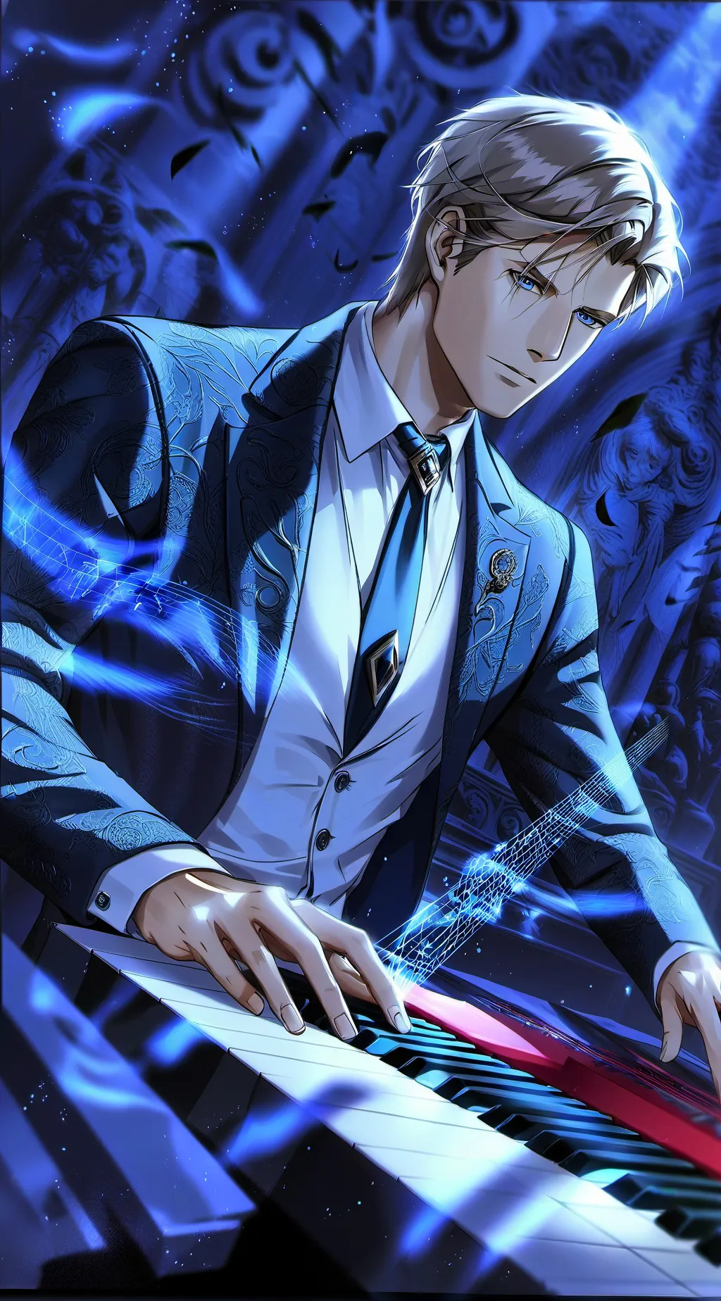 ai character: asstoken background