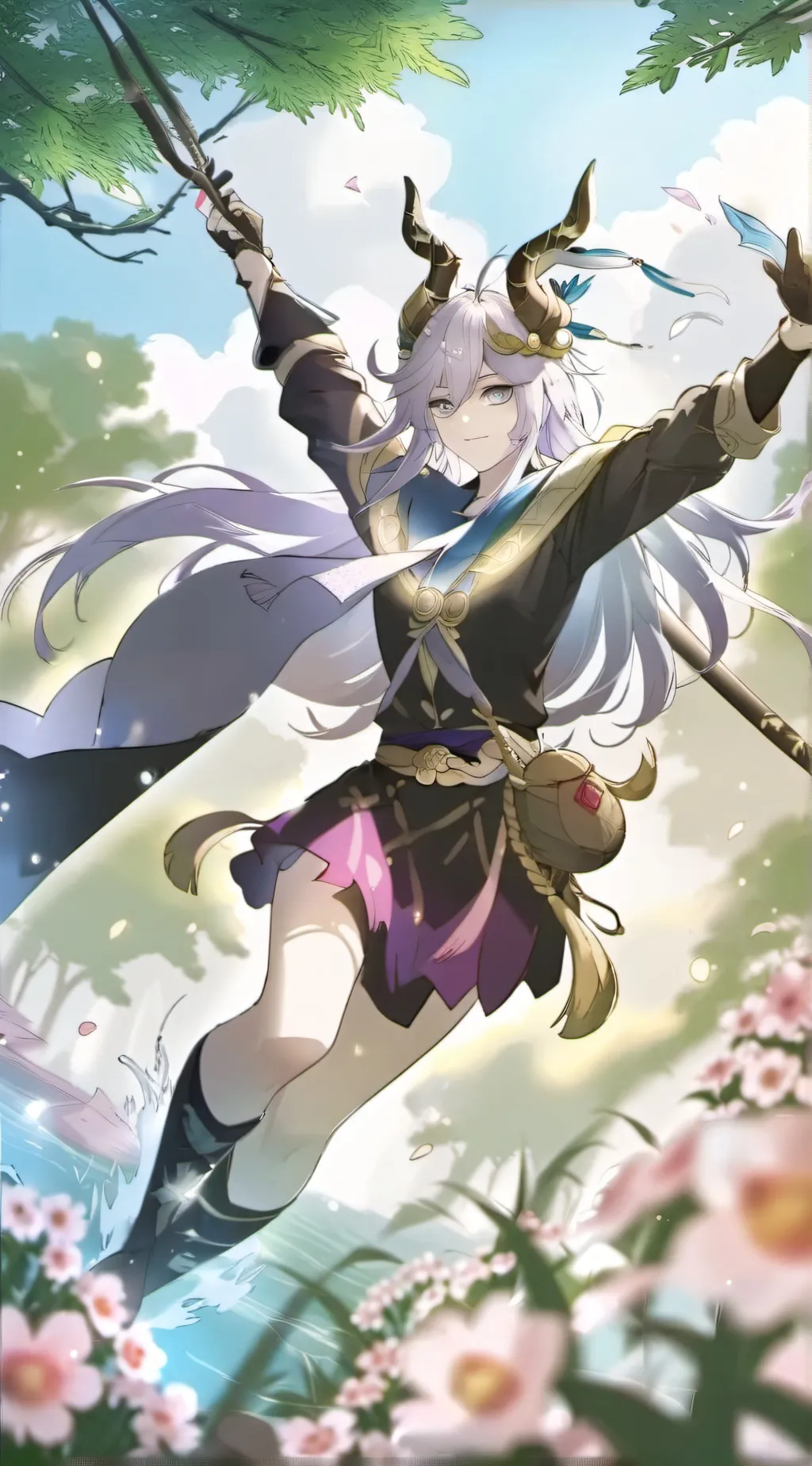 ai character: stella background