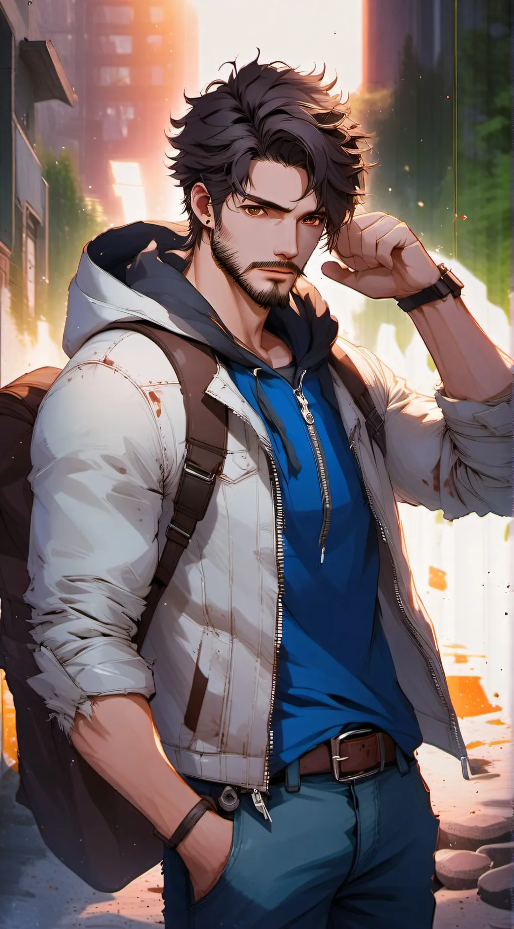ai character: Ein background
