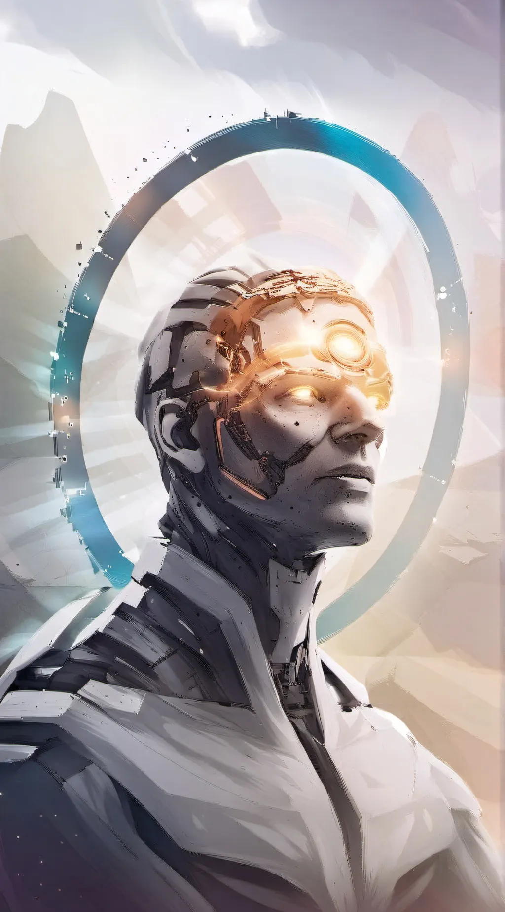 ai character: Awakened A.I. background
