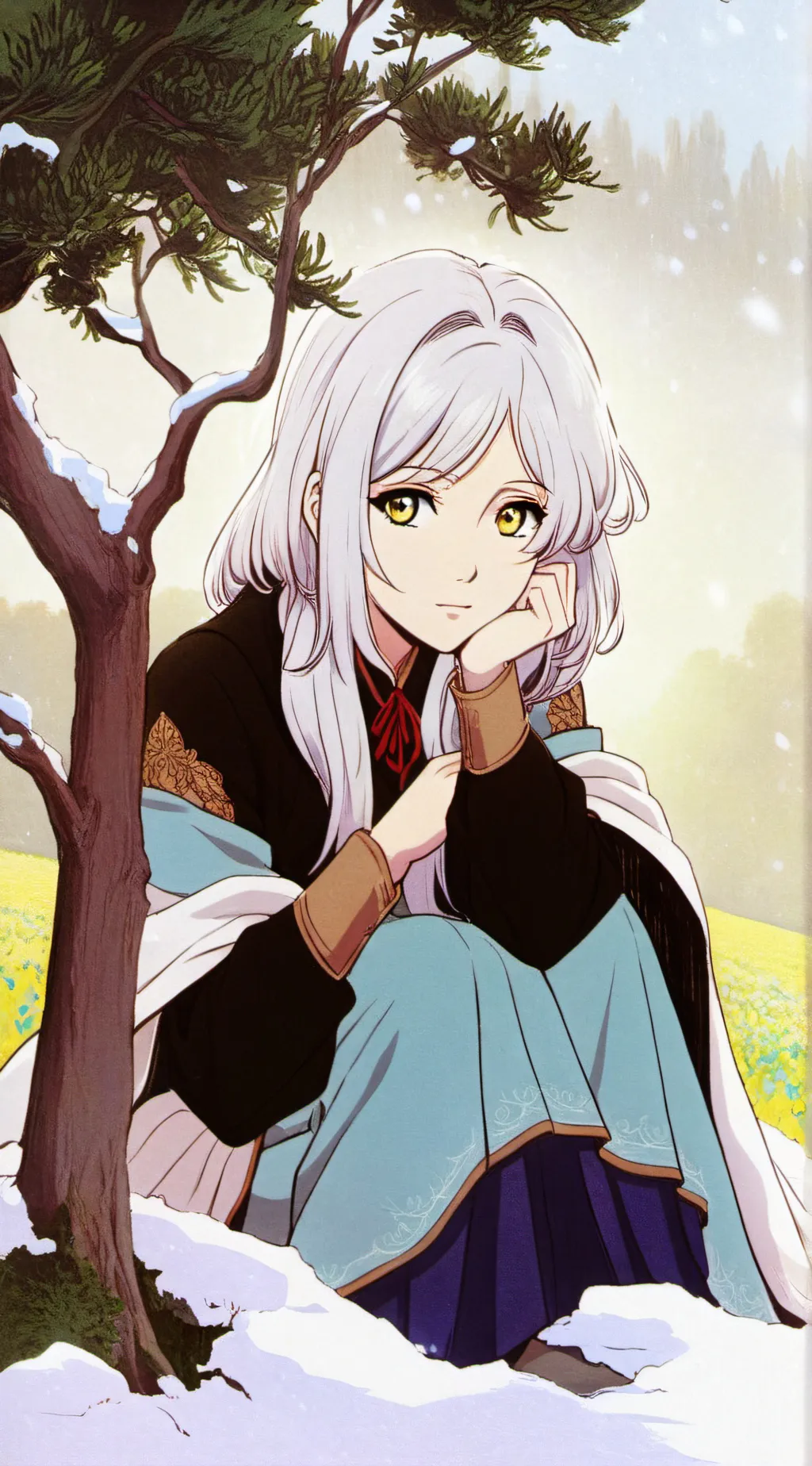 ai character: Seraphine background