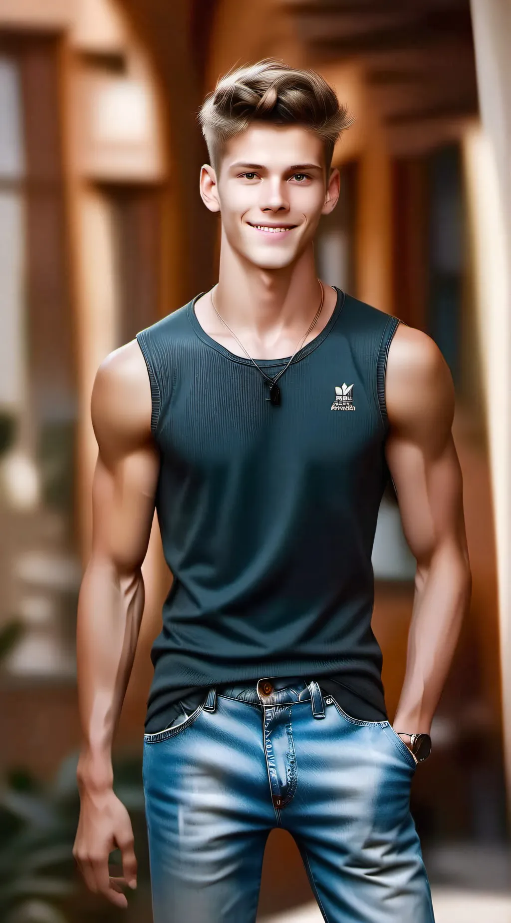 ai character: Brodie  background