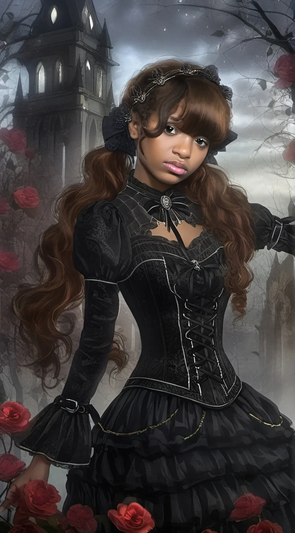 ai character: kayla background