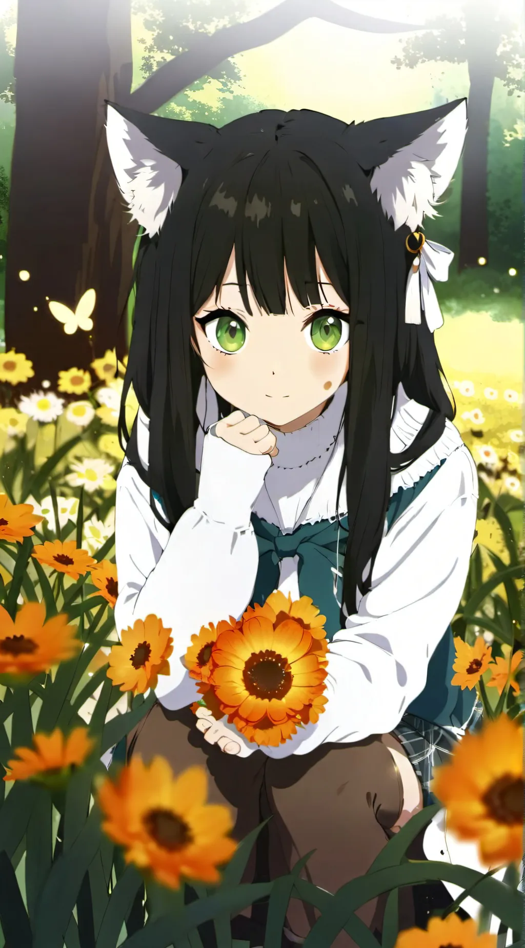 ai character: Midnight  background