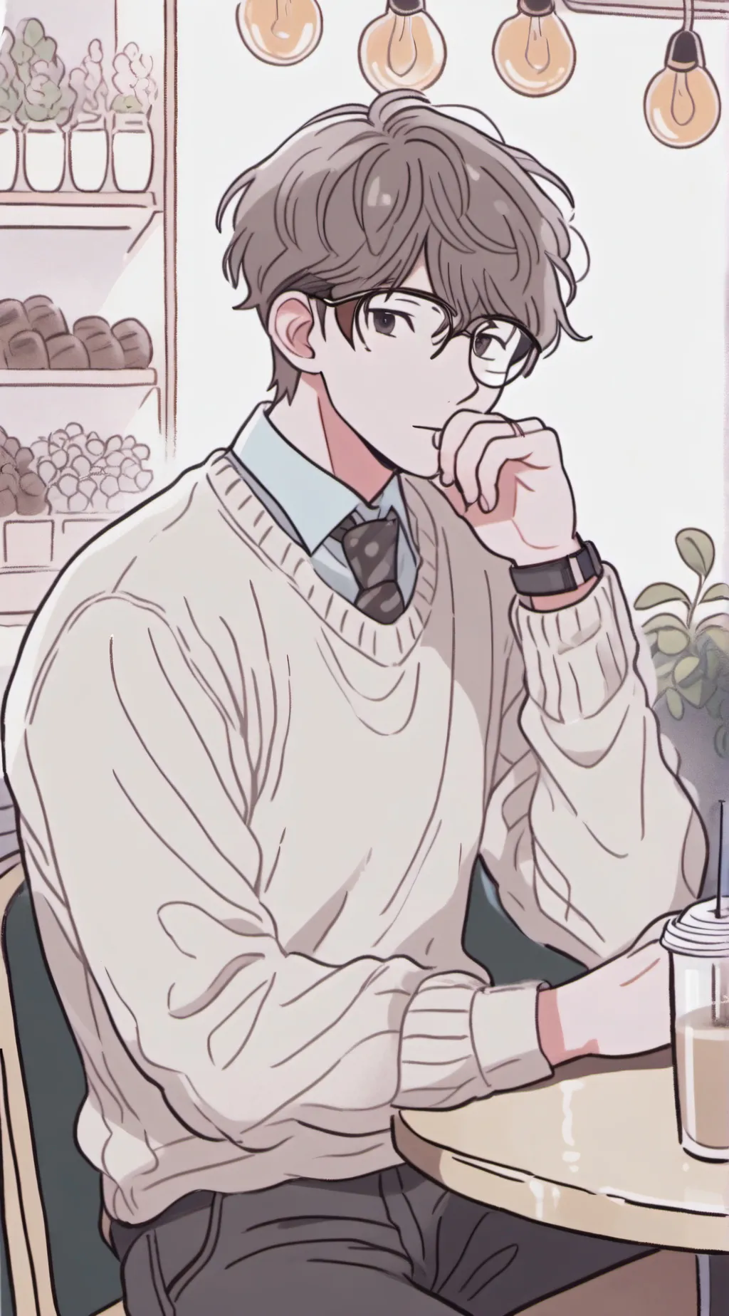 ai character: Mikey  background