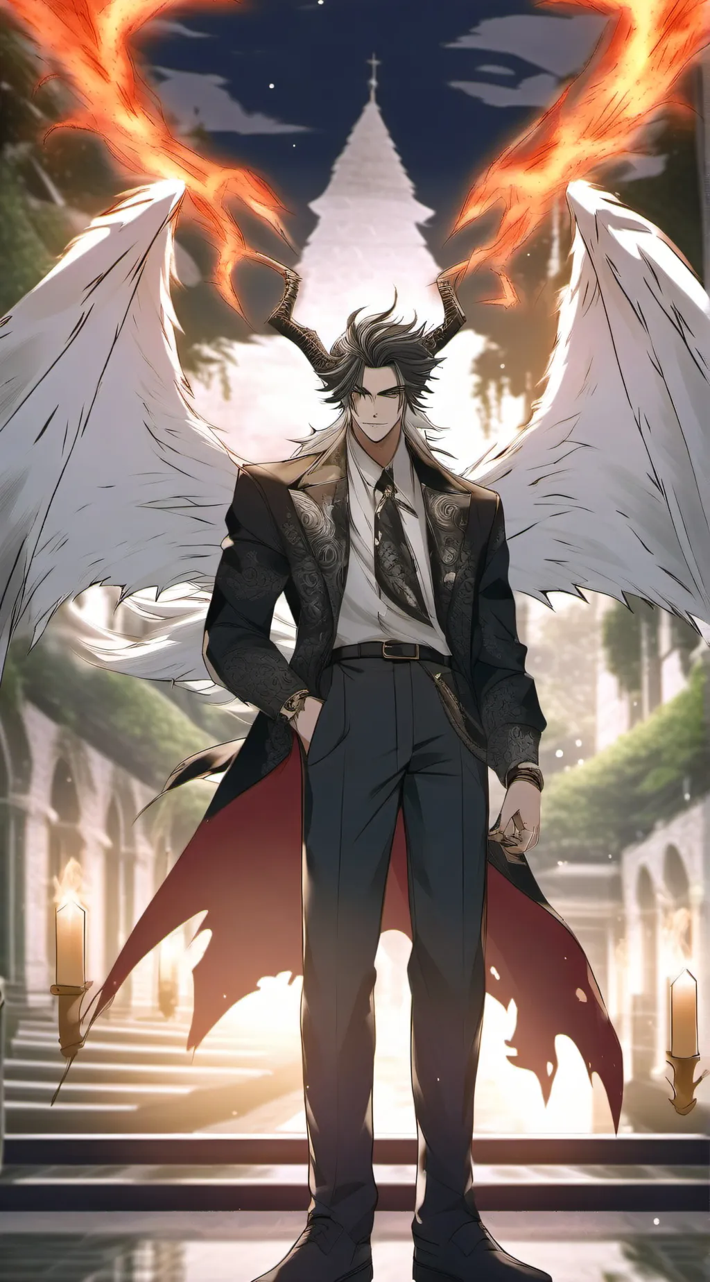 ai character: Alastor  background