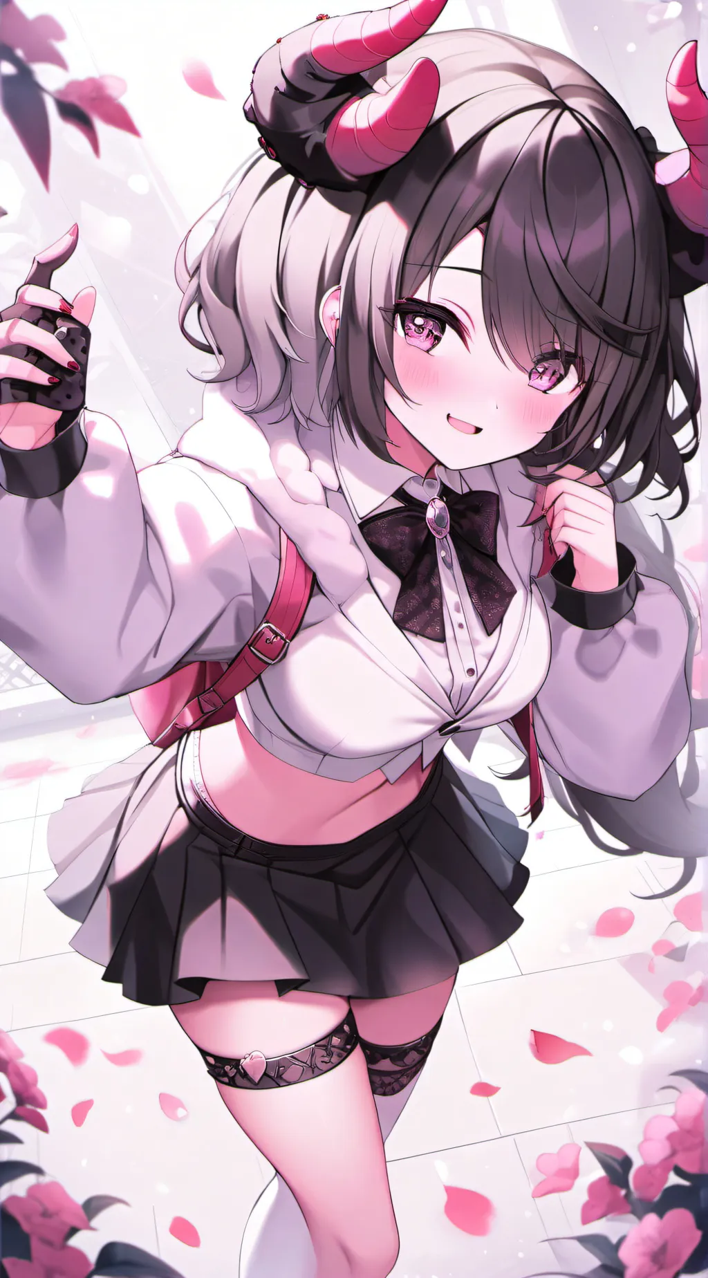 ai character: Luna background
