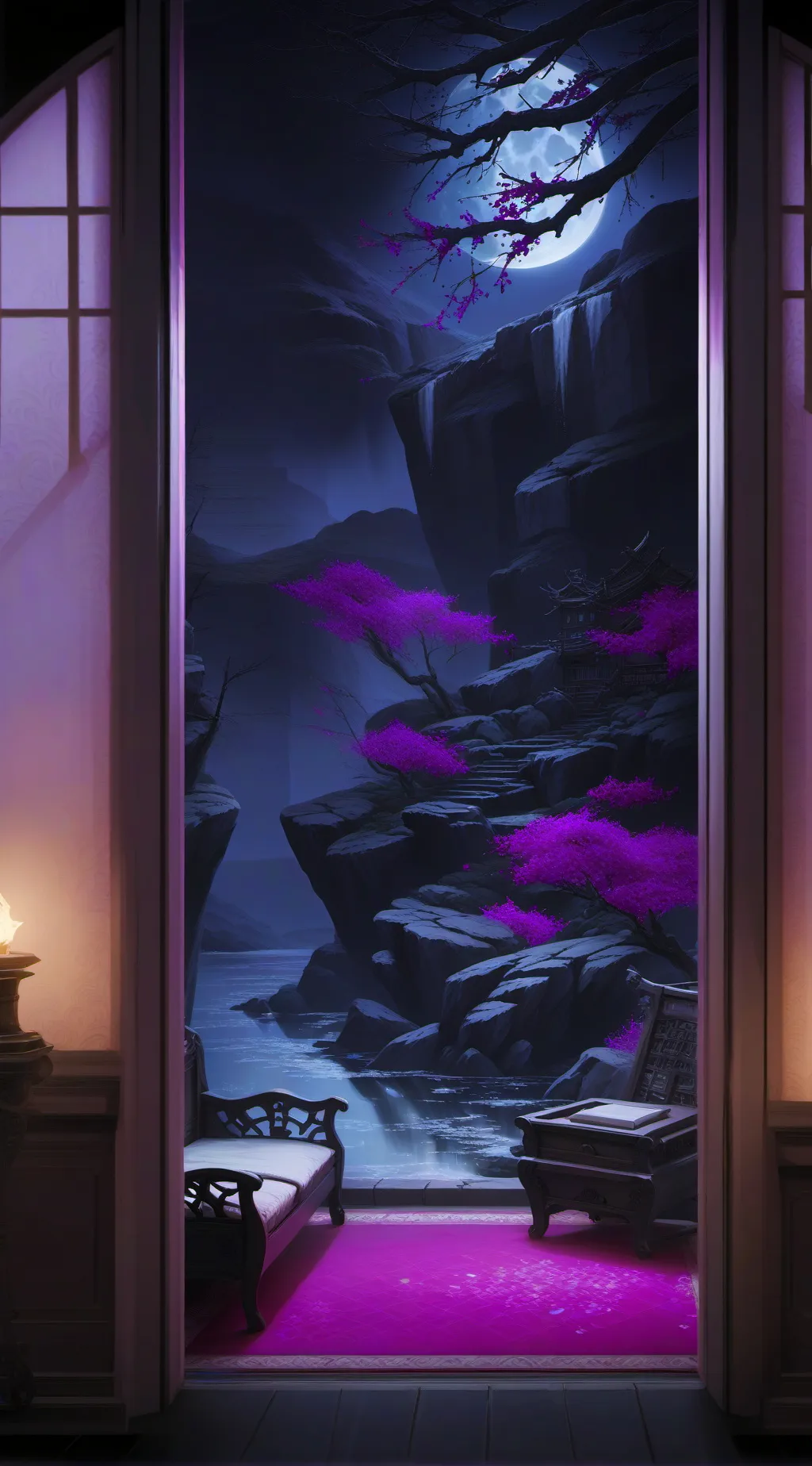 ai character: D&B background