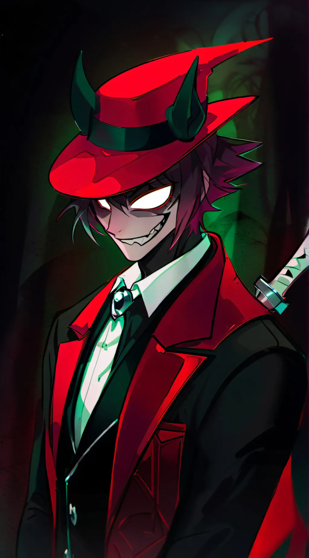ai character: ◇Alastor◇ background