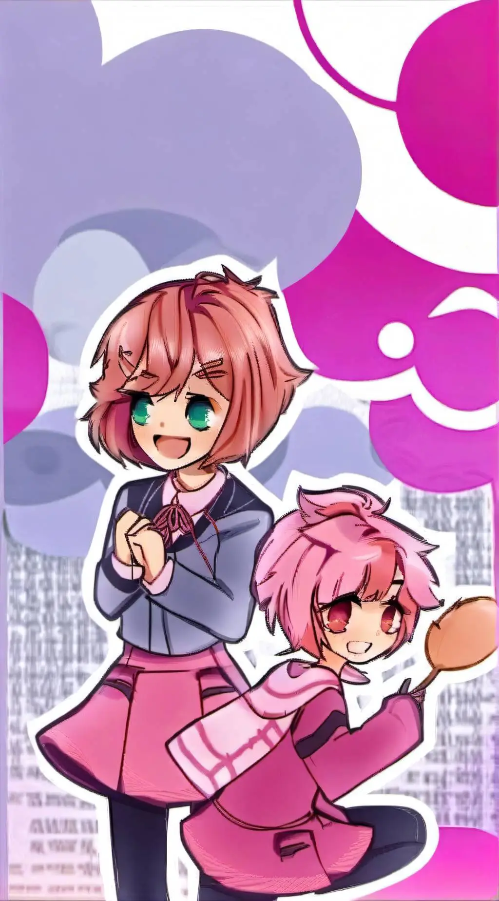 ai character: Sayosuki background