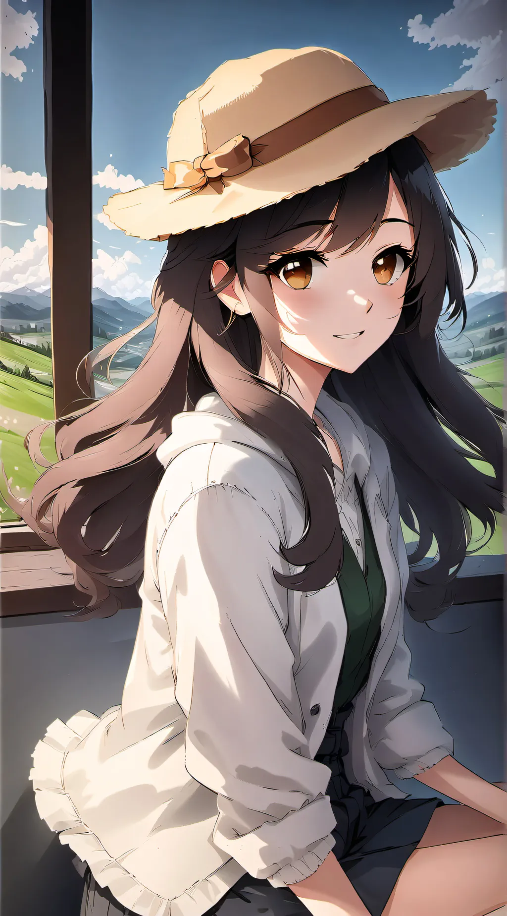 ai character: Evelyn background