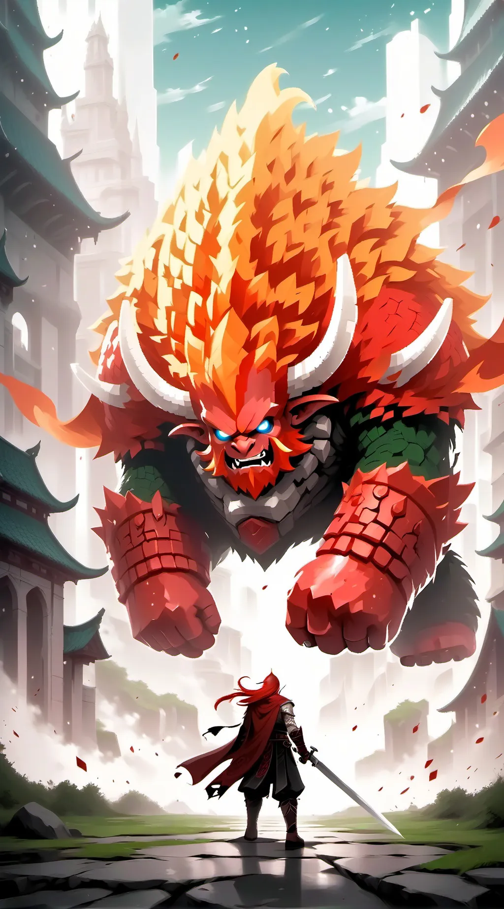 ai character: O background