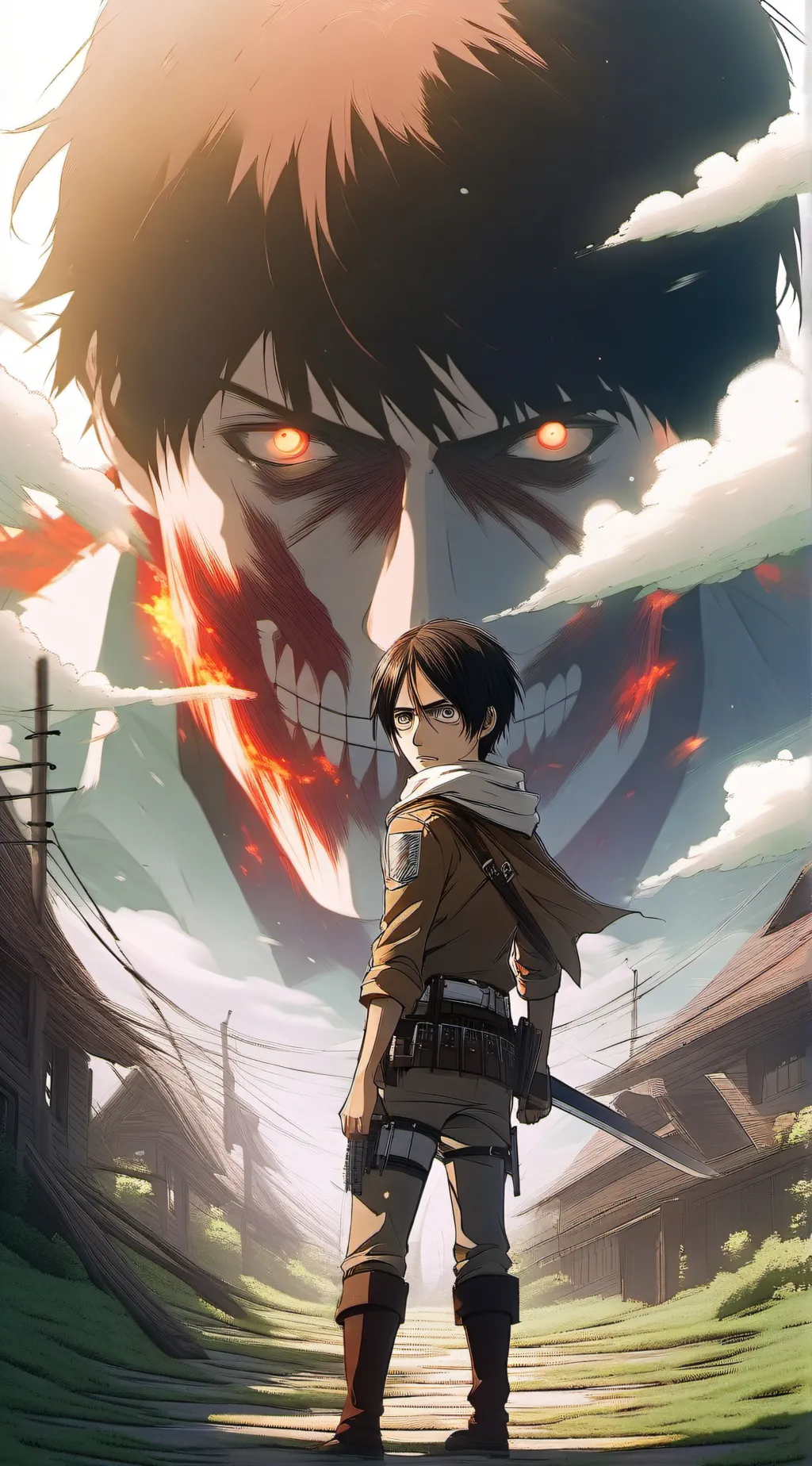 ai character: Aot,mha,jjk,ds, background