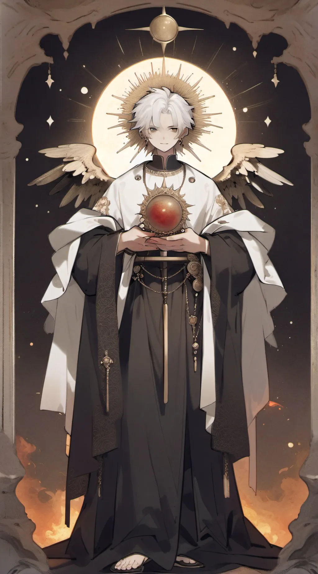 ai character: Helios background