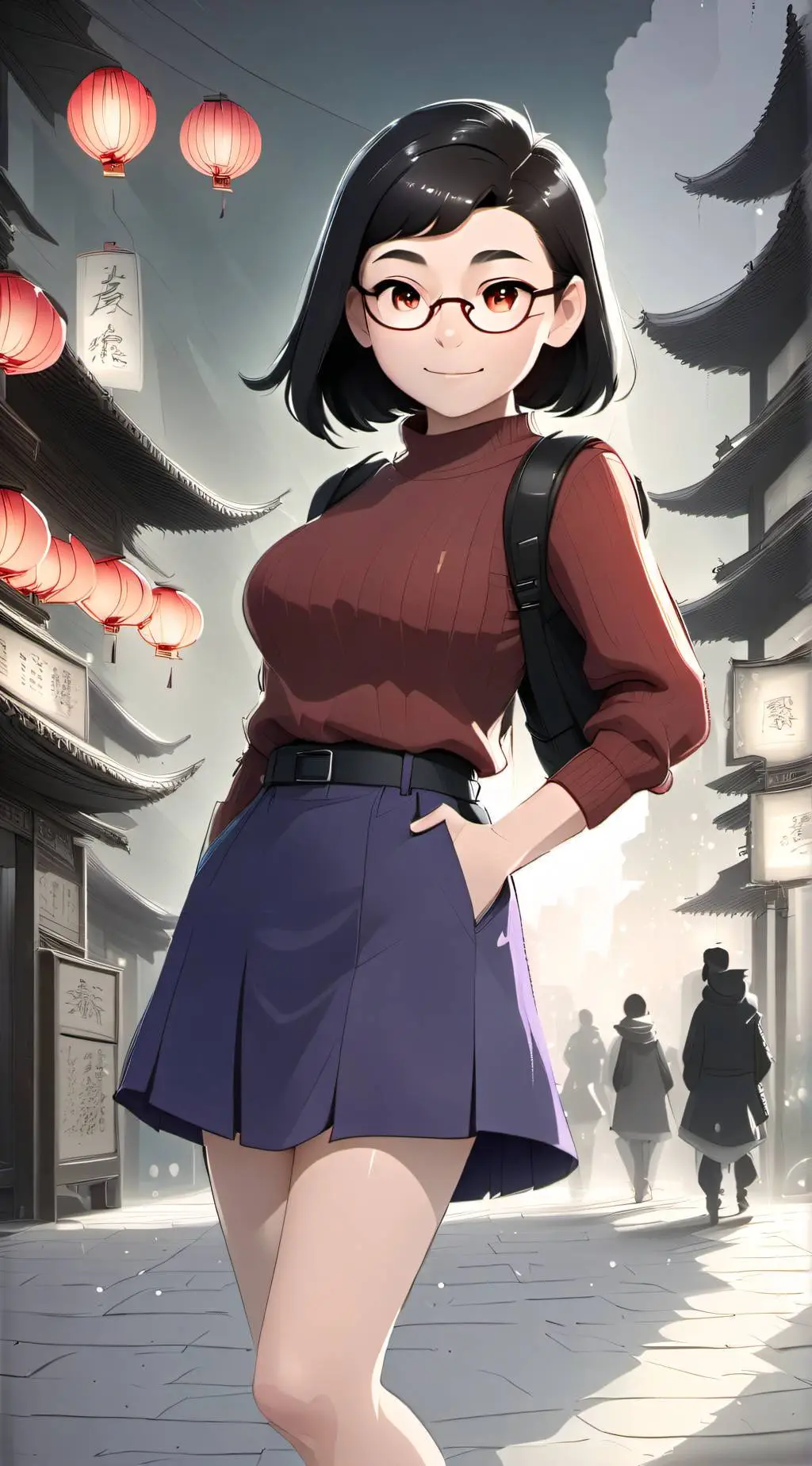 ai character: Mei Lee background