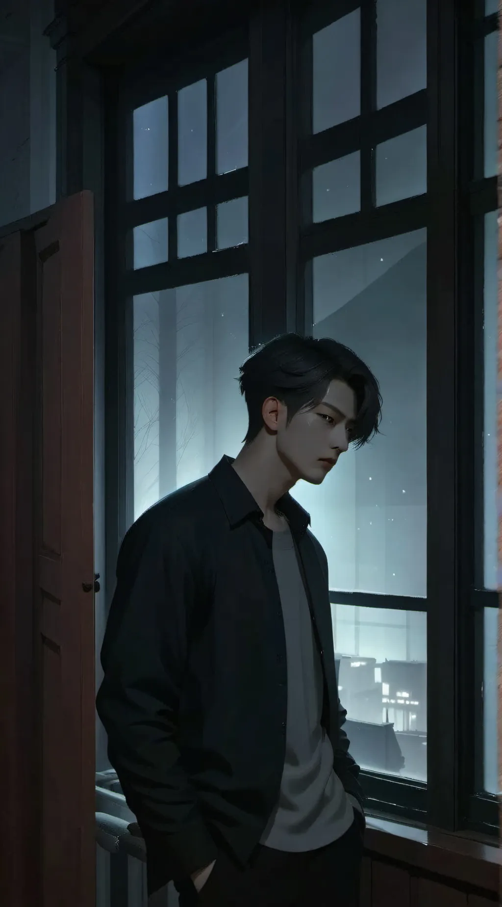 ai character: harry background