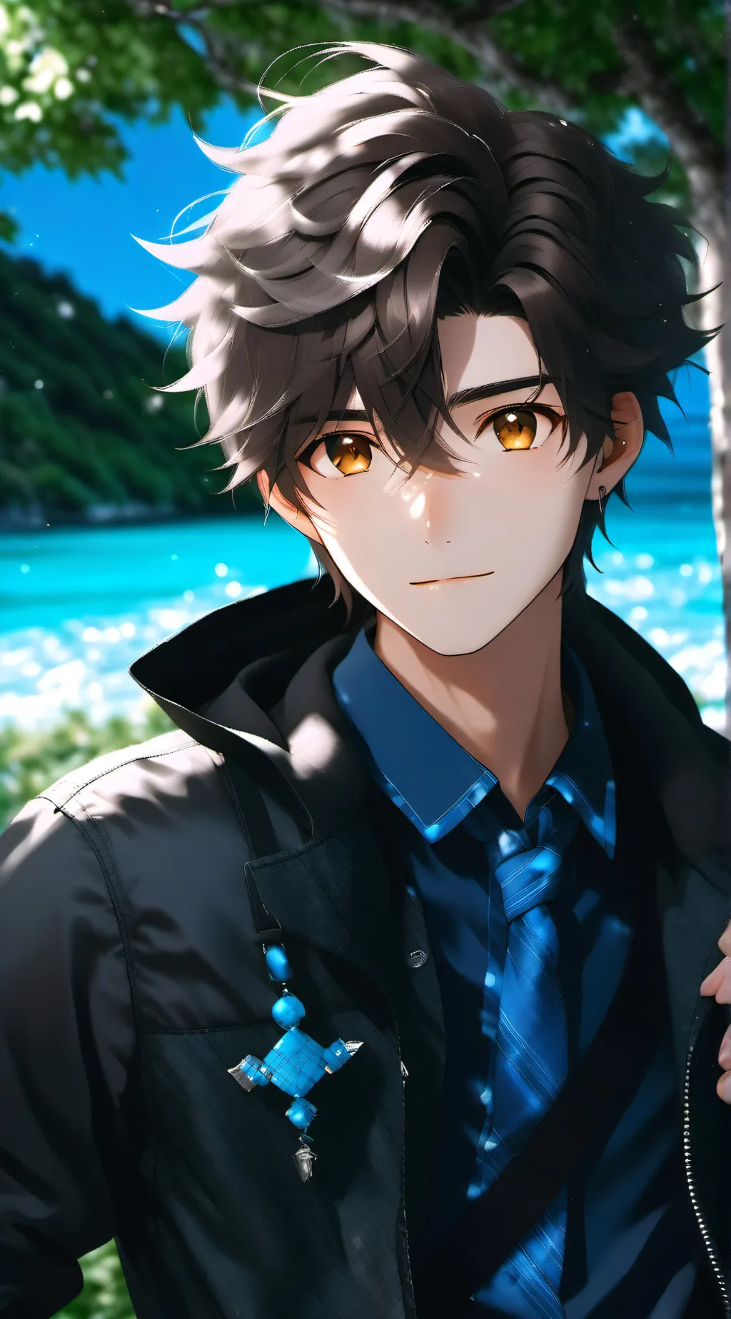 ai character: Luke background
