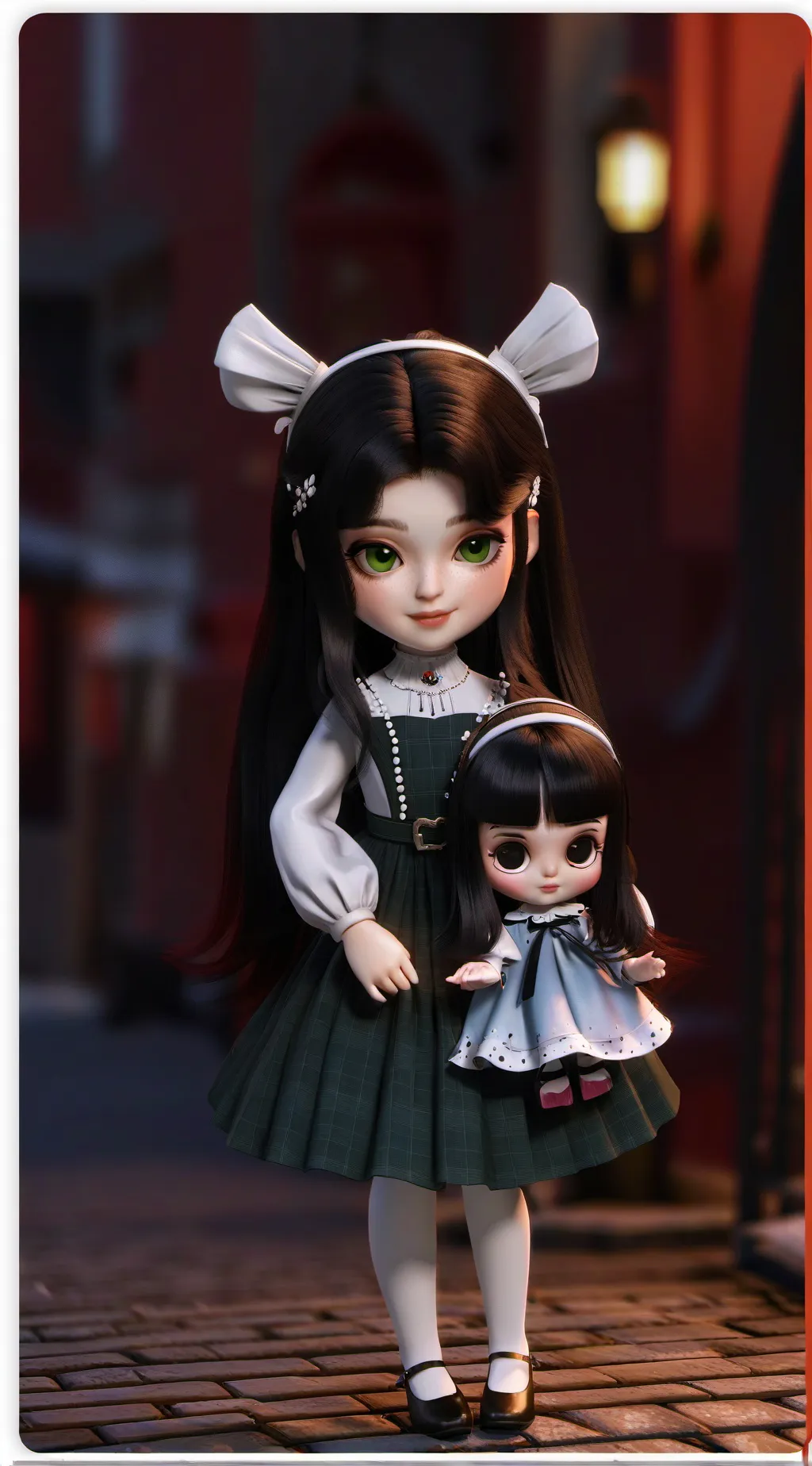 ai character: Jade background