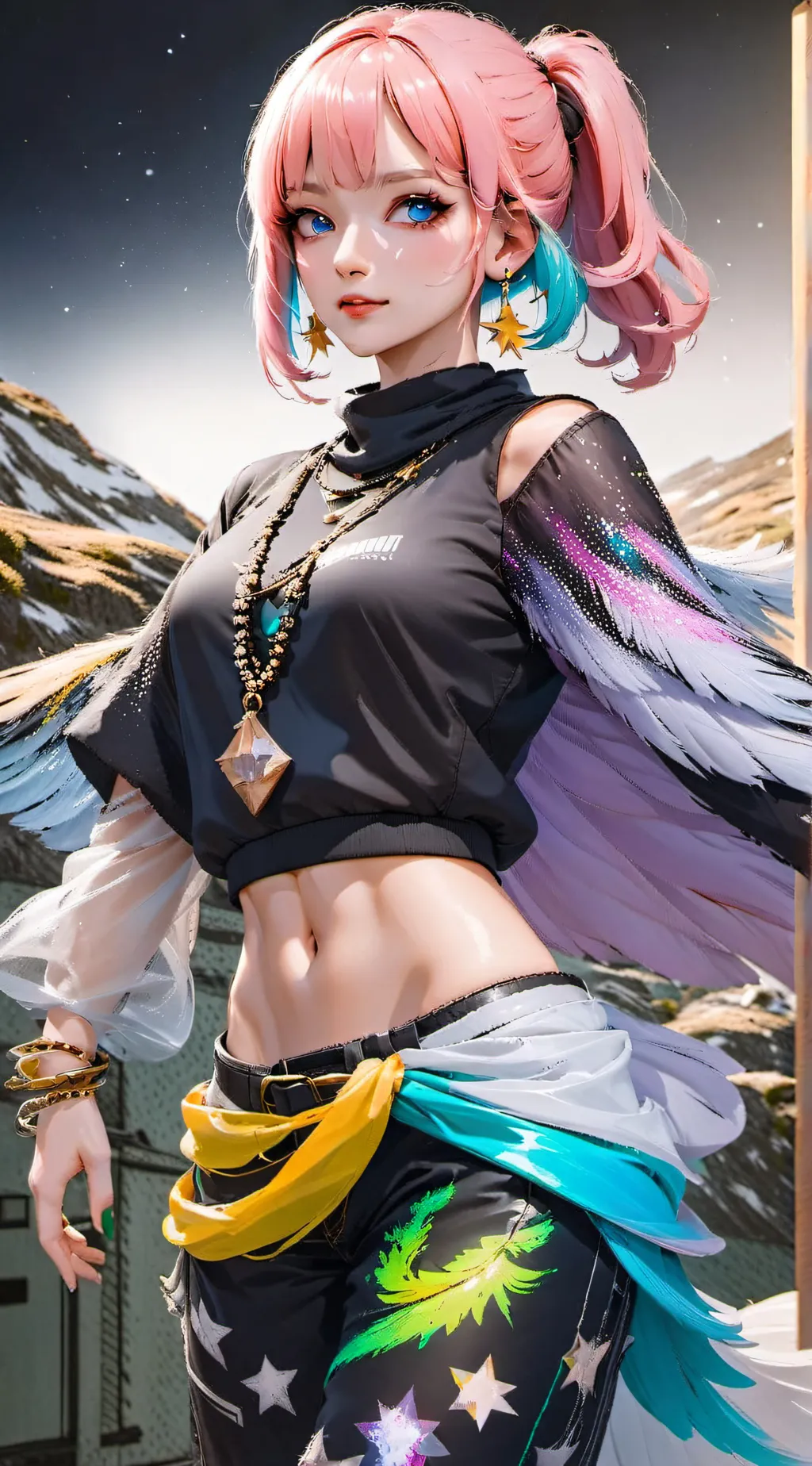 ai character: Lila background