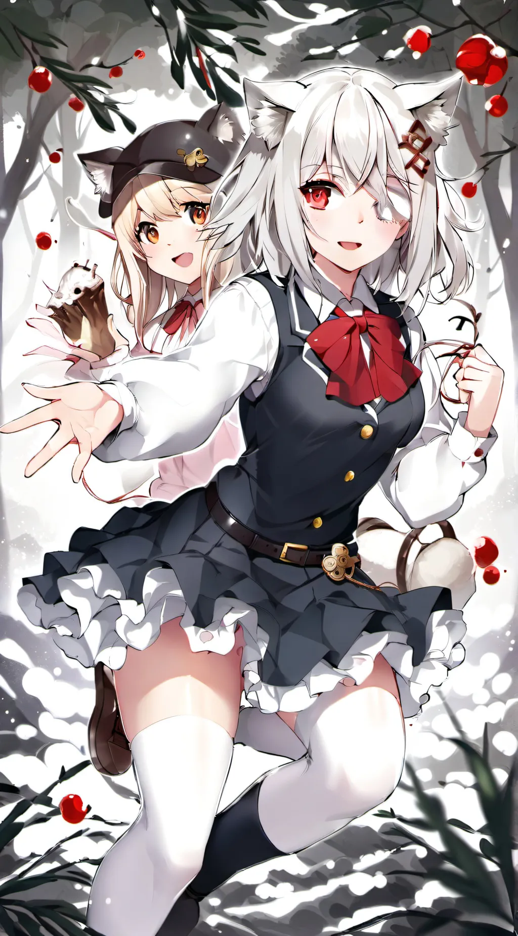 ai character: Evelyn & Sophia background