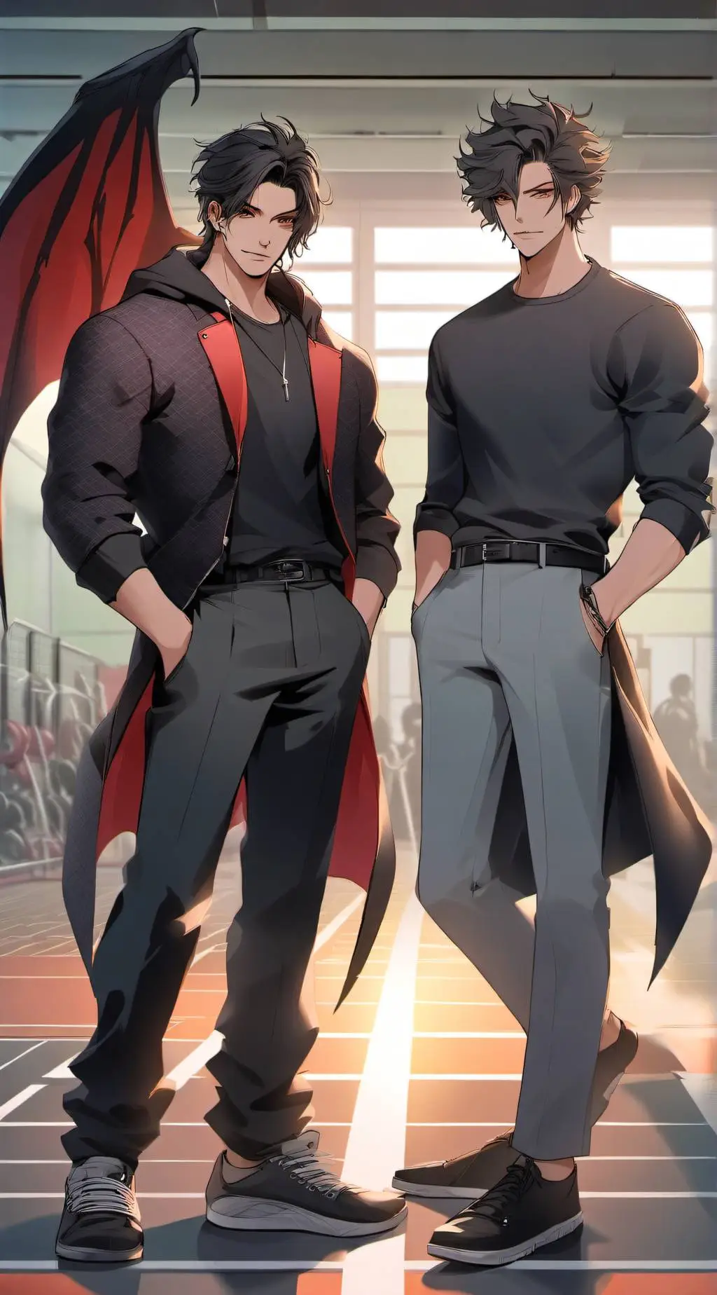 ai character: 🔥school bully🔥 background