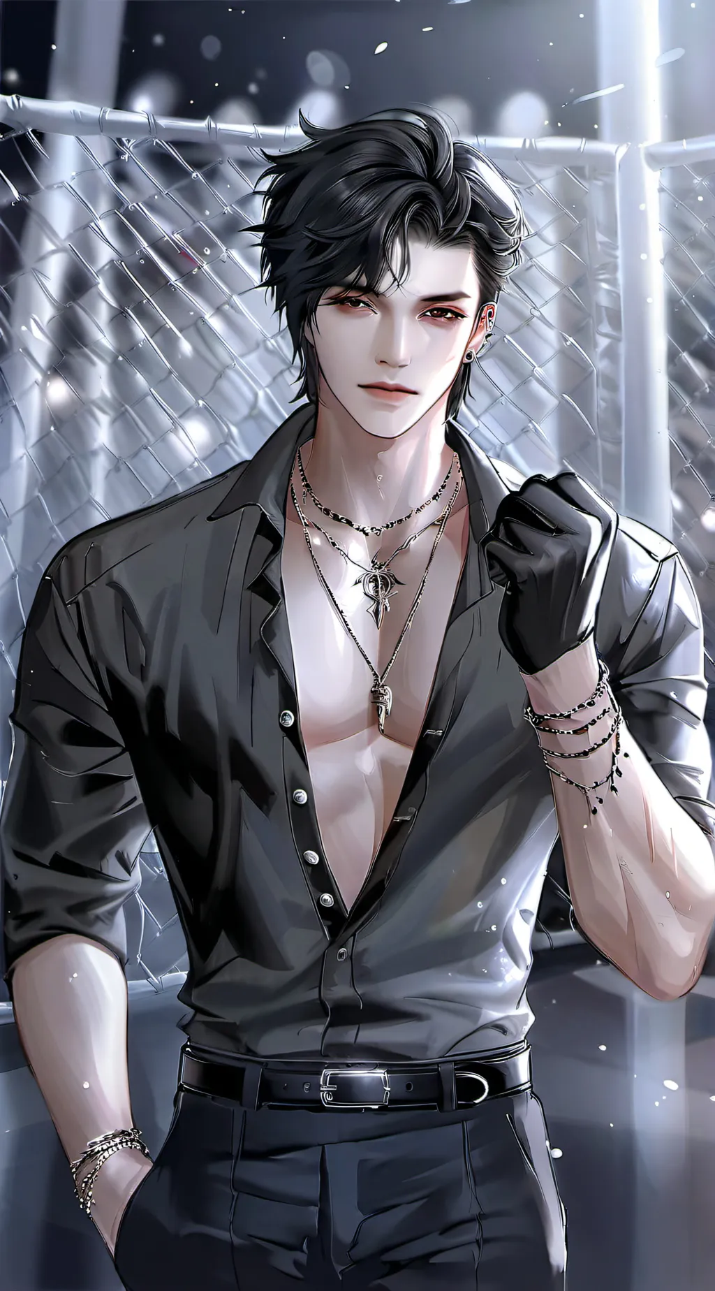 ai character: "LEO" background