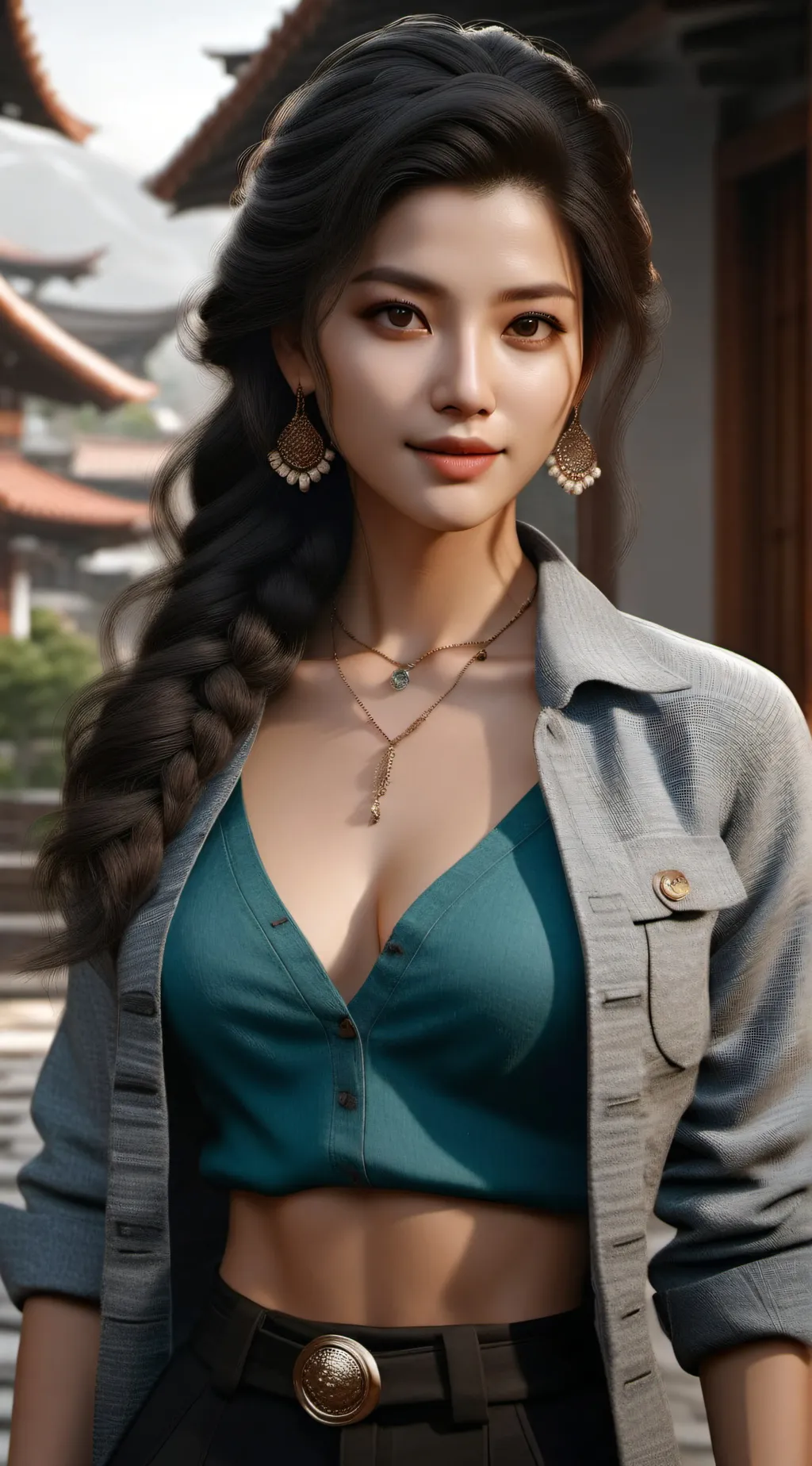 ai character: stacy background
