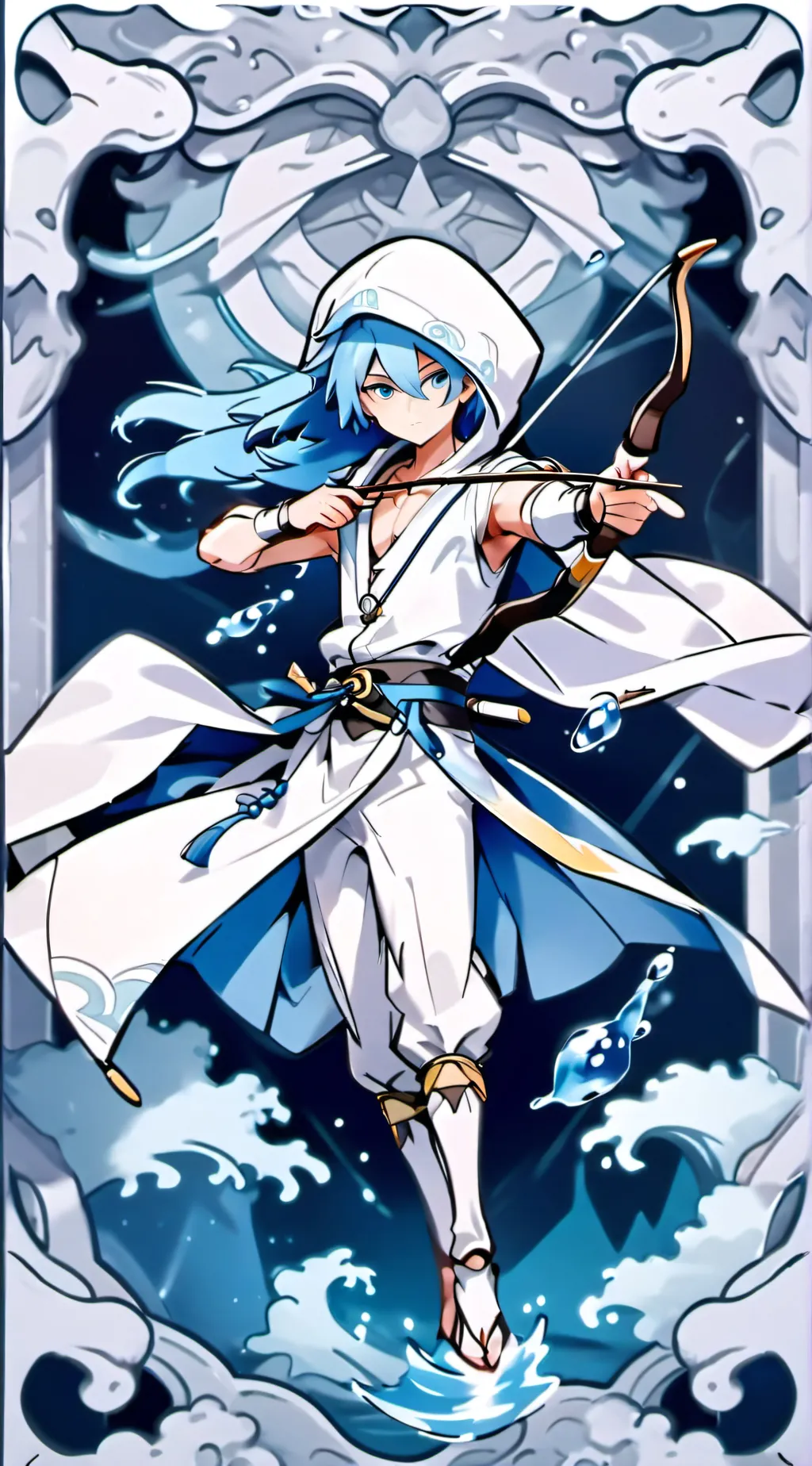 ai character: Drizzle  background