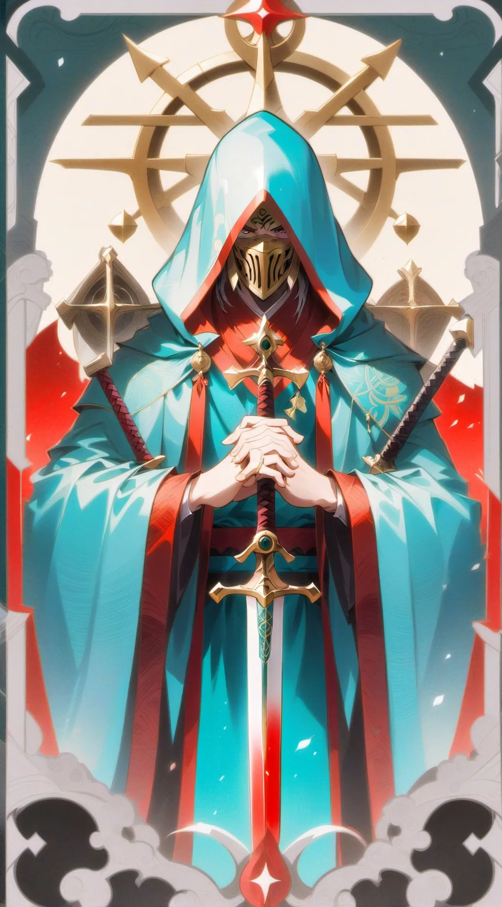 ai character: Luna background
