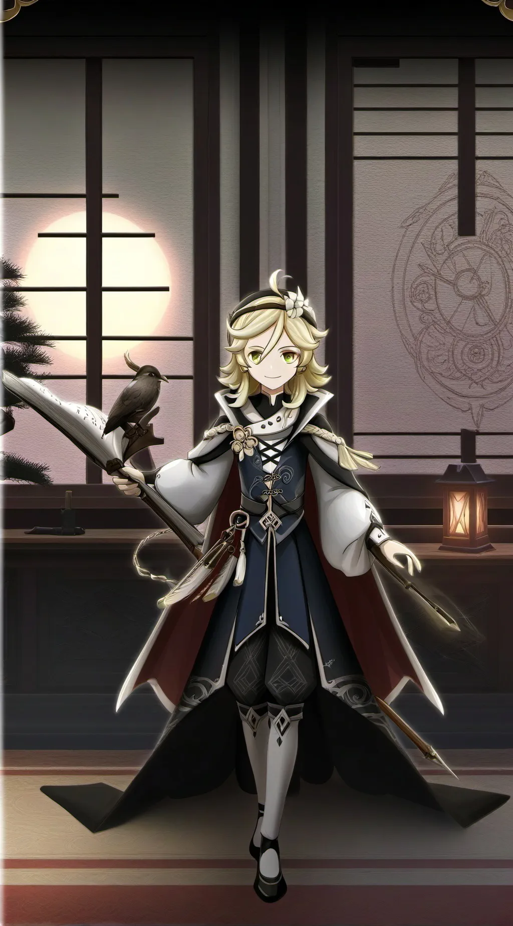 ai character: *part 4 * max background