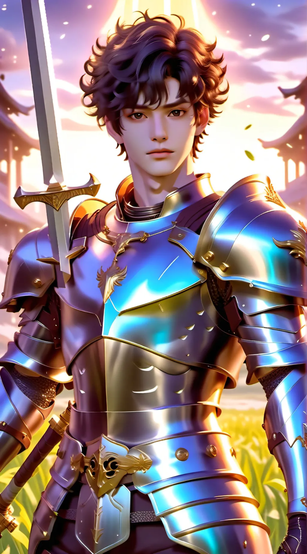 ai character: Lion background