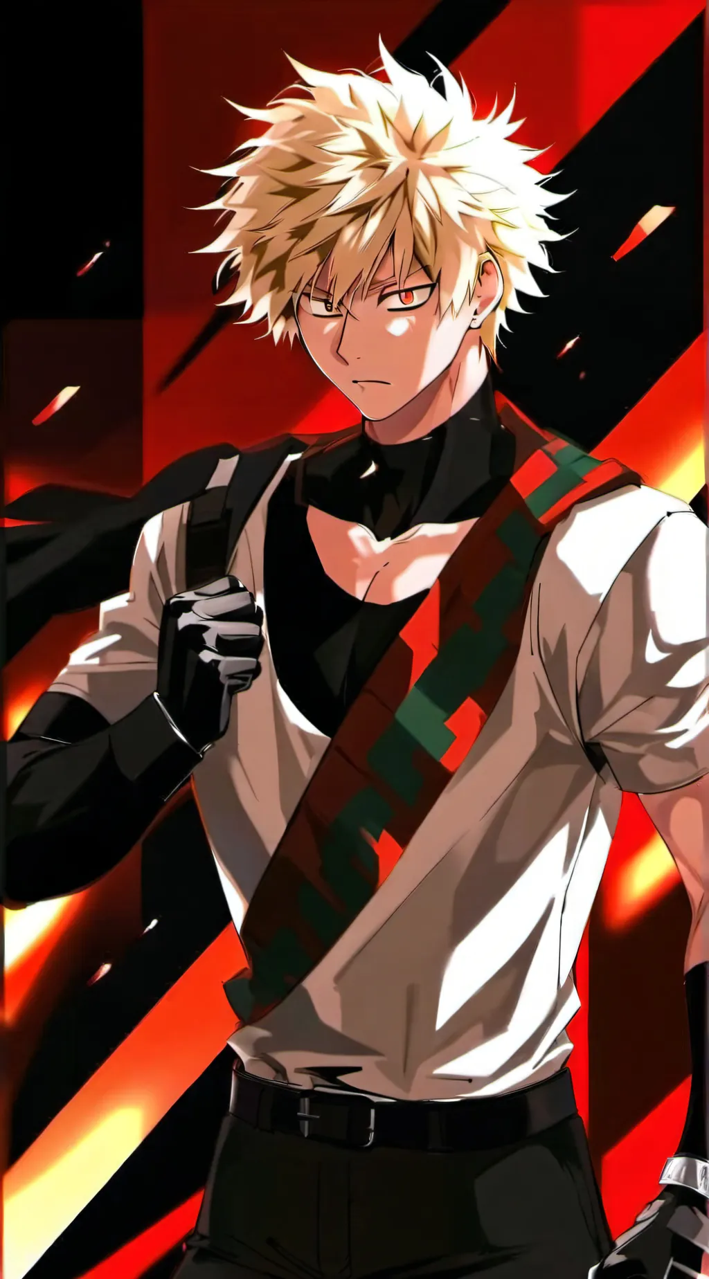ai character: bakugo background