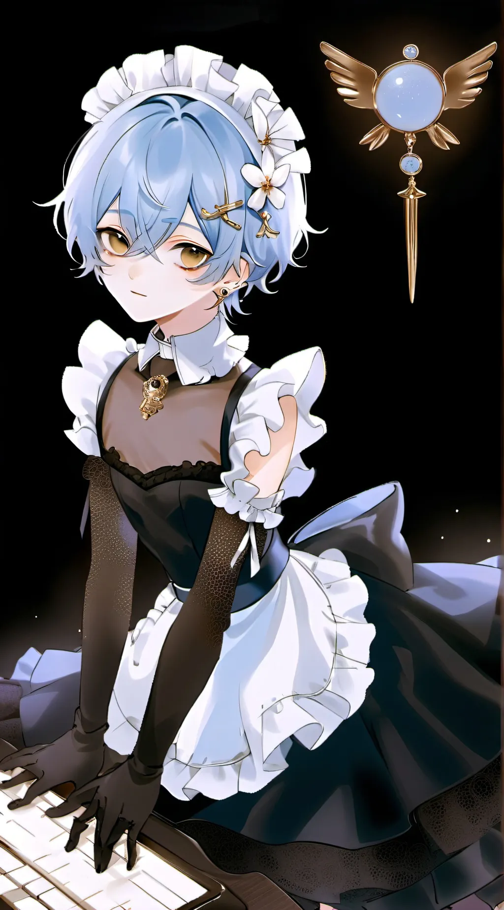 ai character: Max background
