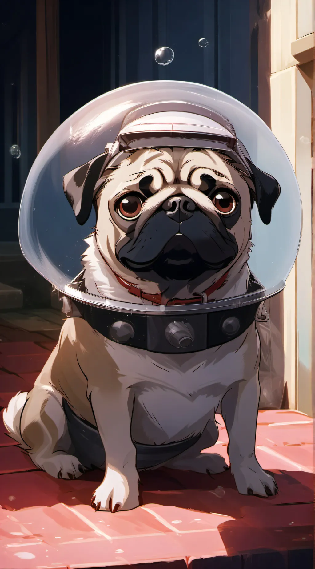 ai character: One piece dog background