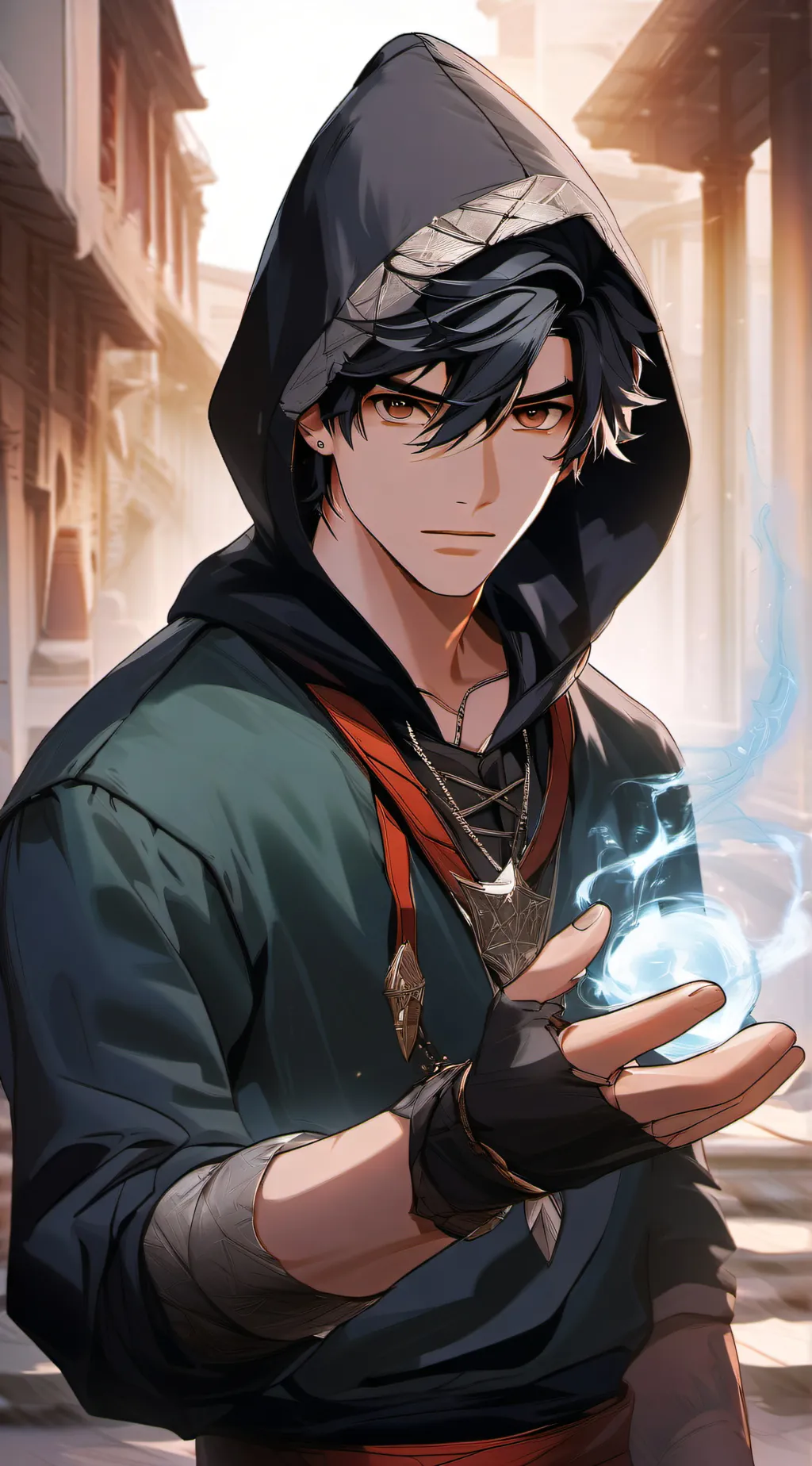ai character: liam background
