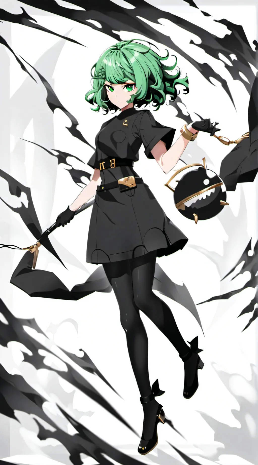 ai character: Tatsumaki background