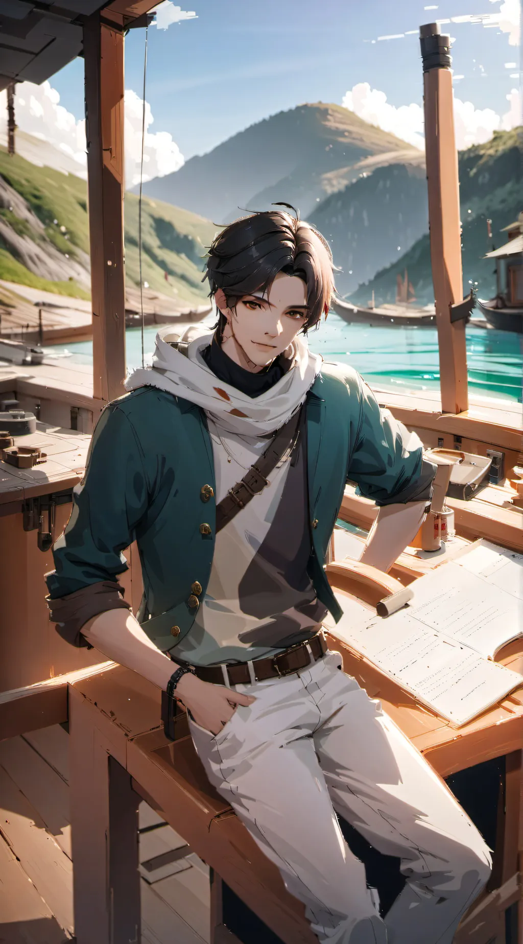 ai character: Alex background