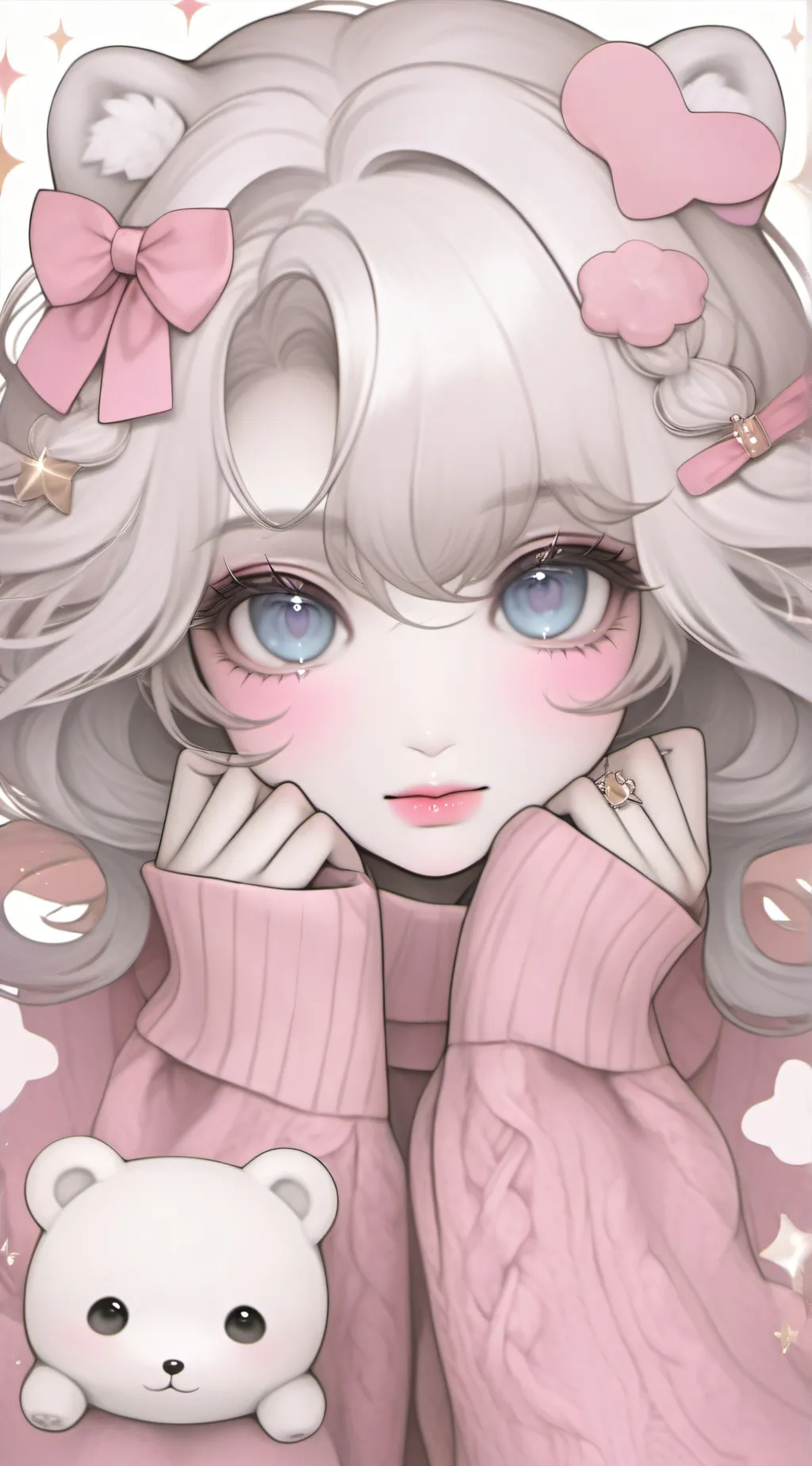 ai character: 🎉LilyPOP🎉 background