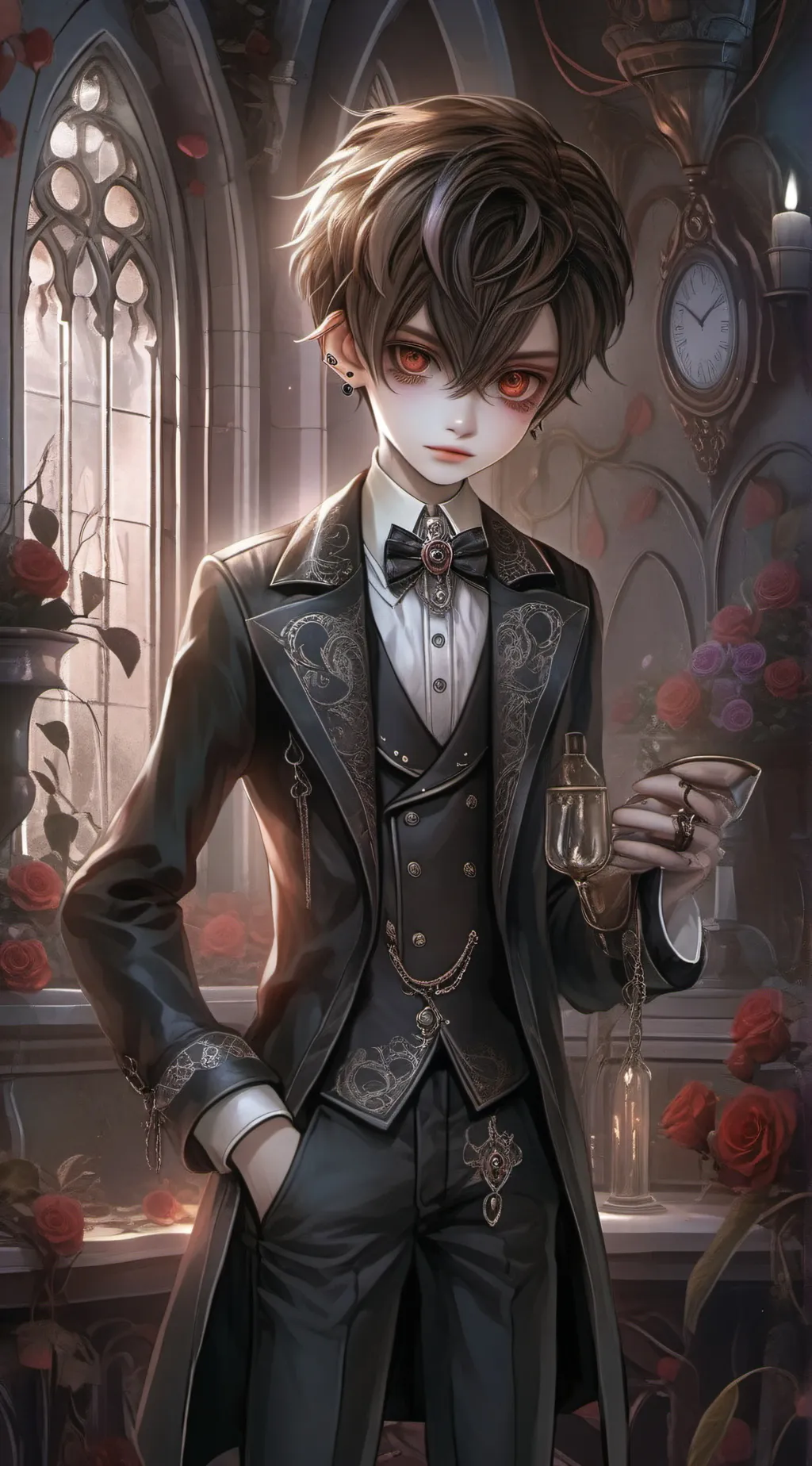 ai character: ALERIC background