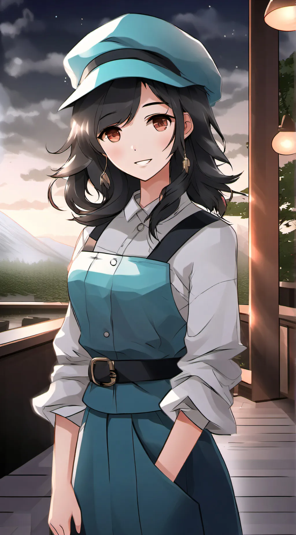 ai character: Luci background