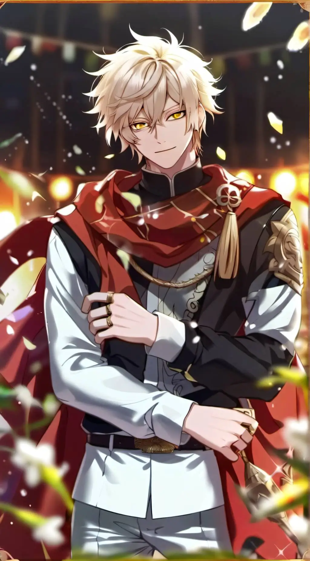 ai character: Bakugo  background