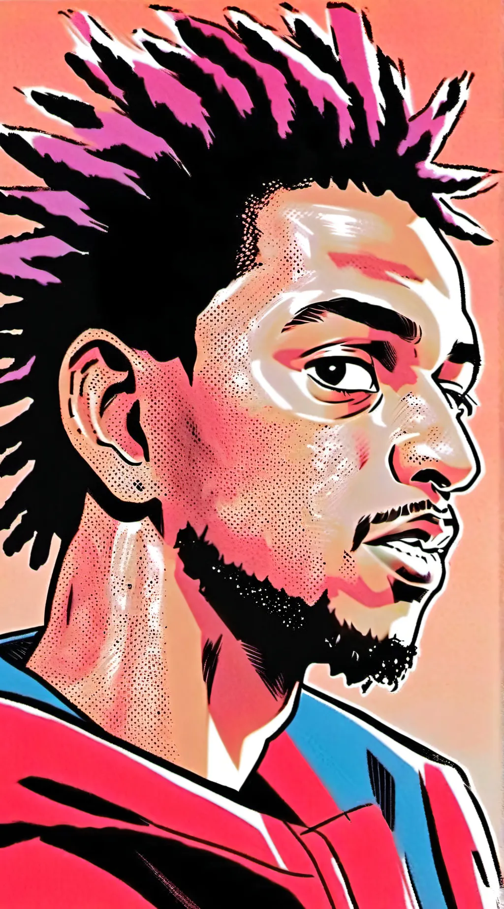 ai character: Finish the lyrics background